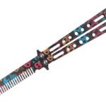 Treniruočių peilis balisong EMO