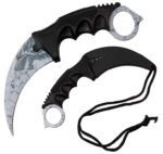 Fiksuota geležte karambit Wolf - Image 2
