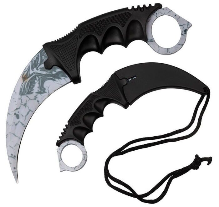 Fiksuota geležte karambit Wolf - Image 2