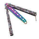 Treniruočių peilis balisong skull