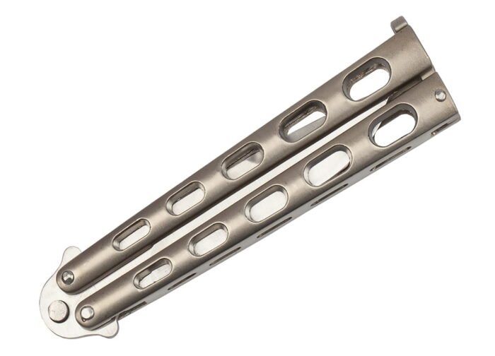 Balisong Peilis Silver - Image 5