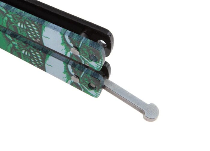 Treniruočių peilis GREEN SKULL - Image 4