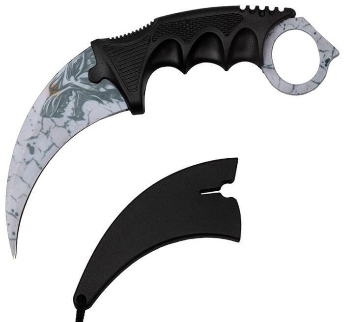 Fiksuota geležte karambit Wolf - Image 5