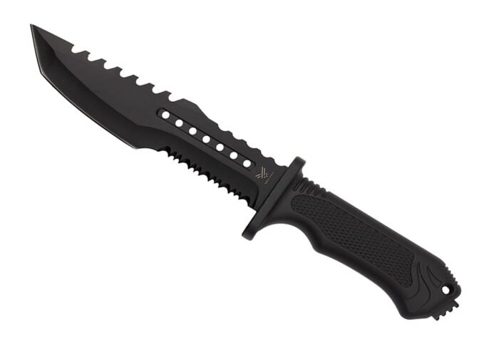 Militariškas Fiksuota Geležte Hastaa Peilis Su Titnagų - Image 7