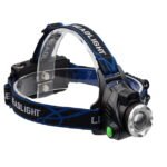 Prožektorius ant galvos T6 su galinė lemputė