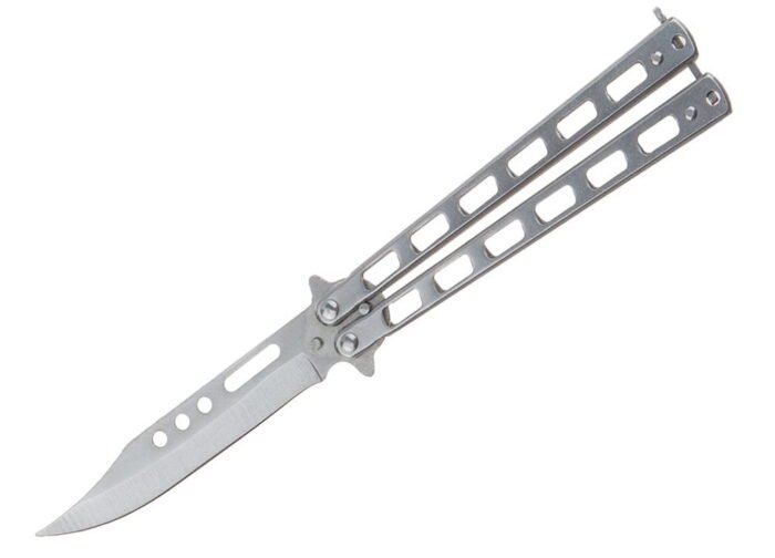 Balisong peilis BSH Silver - Image 3