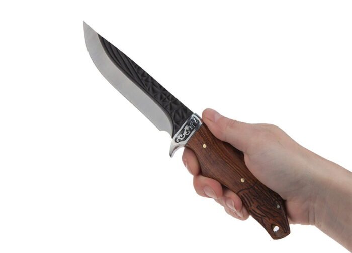 Fiksuota geležte gedžioklinis peilis Lion - Image 4