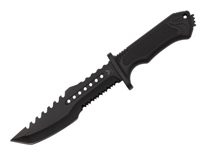 Militariškas Fiksuota Geležte Hastaa Peilis Su Titnagų - Image 2