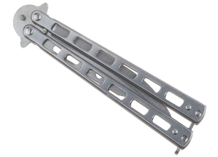Balisong peilis BSH Silver - Image 4