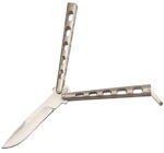 Balisong Peilis Silver