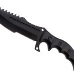 Fiksuota geležte taktinis peilis Huntsman