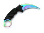 Fiksuota Geležte Karambit Fade