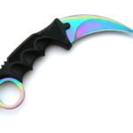 Fiksuota Geležte Karambit Fade
