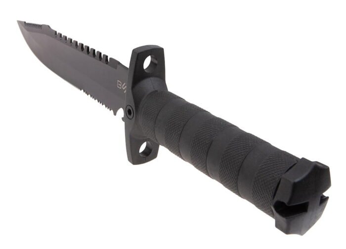 Fiksuota Geležte Taktinis BSH Peilis Saw - Image 8