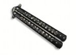 Balisong peilis Full Skull BLACK - Image 2