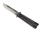 Balisong peilis Full Skull BLACK - Image 7