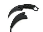 Fiksuota geležte karambit juodas - Image 3