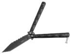 Balisong Peilis Black Skull&Chain Tanto