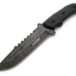 Militariškas Kandar Fiksuota Geležte Peilis