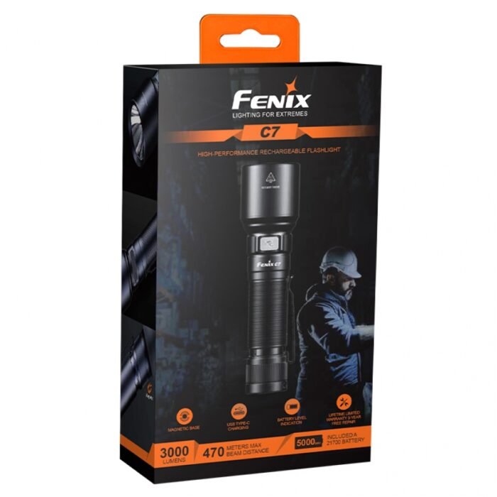 LED Žibintuvėlis Fenix C7 - Image 6