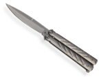 Silver Balisong Peilis - Image 3