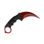 Fiksuota geležte karambit Spider