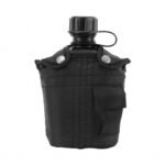 Plastikinė Gertuvė Su Dėklu (Juoda)