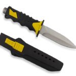 Nardymo peilis geltonas