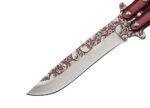 Balisong peilis full skull RED - Image 5