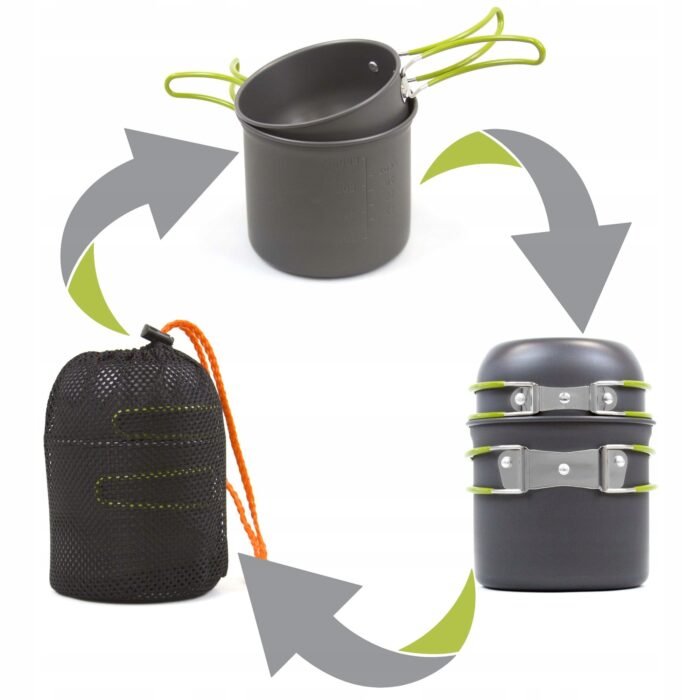 Turistinis puodų rinkinys Mountain Goat - Image 3