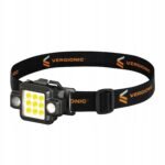 Žibintuvėlis ant galvos LED 2in1