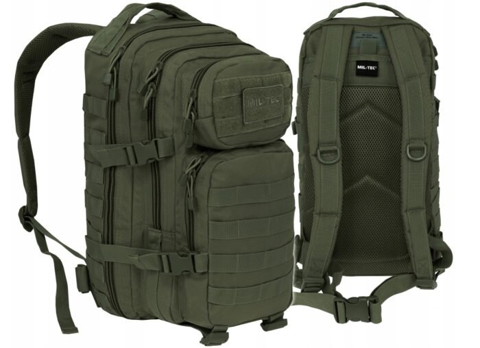 Kuprinė Mil-tec Assault Small Pack 20L (olive) - Image 6