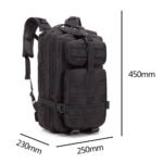 Kuprinė Adventure black 28L - Image 3