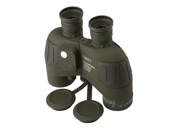 Žiūronai Comet Pro 10x50 su kompasu, žali - Image 2