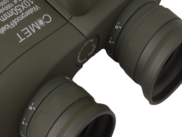 Žiūronai Comet Pro 10x50 su kompasu, žali - Image 6