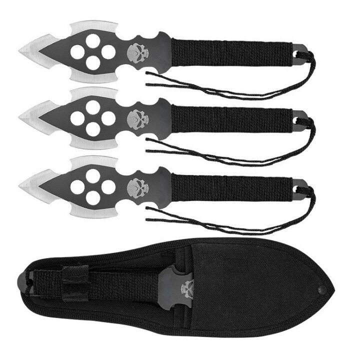 Svaidymo peilių rinkinys 3vnt Skull - Image 3