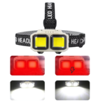 Žibintuvėlis ant galvos su judesiu jutikliu - Image 4