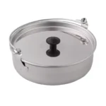 Mil-Tec nerūdijančio plieno 1 asmens kelioninių indų rinkinys - Image 3