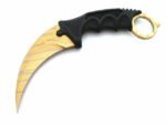 Karambit peilis Golden Tiger