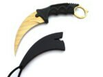 Karambit peilis Golden Tiger - Image 5