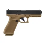 Airsoft pistoletas Glock 17 gen5 6 mm coyote co2 - Image 2