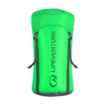 Kompresinis maišas Lifeventure Ultralight Compression Sack 15 L - žalias