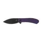 Sulankstomas peilis Trollsky Knives Mandu XL MT022-XL Liner Lock Black 14C28N Purple G10