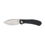 Sulankstomas peilis Trollsky Knives Mandu EVO MTE013 Liner Lock Satin MagnaCut Black CarbonTex G10