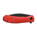 Sulankstomas peilis Trollsky Knives Mandu XL MT021-XL Liner Lock Black 14C28N Red G10 - Image 4