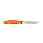 Victorinox Swiss Classic 6.7239.C1 danty, oranžinis peilis kepsniams ir picai - Image 2