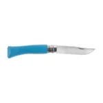 Sulankstomas peilis Opinel Colorama 07 inox skrobalas žydras lizdinėje pakuotėje - Image 2