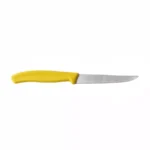 Virtuvinis peilis steikui ir picai Victorinox Swiss Classic 6.7238.C1 dantytais ašmenimis, geltonas - Image 2