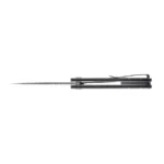 Sulankstomas peilis Trollsky Knives Mandu EVO MTE013 Liner Lock Satin MagnaCut Black CarbonTex G10 - Image 3