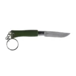 Sulankstomas peilis Opinel Colorama 04 raktų pakabukas inox skroblas chaki - Image 2